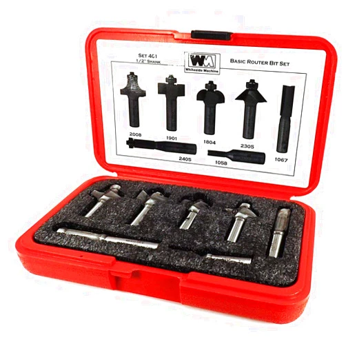 Whiteside Router Bits 401 Basic Router Bit with 1/2-Inch Shank