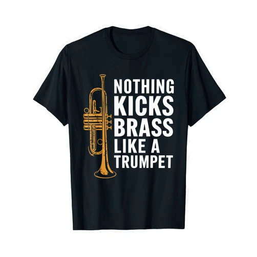 Trumpeter Jazz Musician & Marching Band Trumpet Brass Marching Band and Jazz Trumpeter Trumpet Player T-Shirt