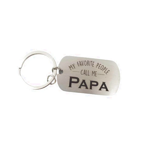 Marble Bear My Favorite People Call Me Papa Keychain, My Favorite People Call Me Papa Gifts From Grandkids, Papa Keychain From Grandchildren, Papa Gifts For Papa Birthday Gifts From Grandkids To Papa