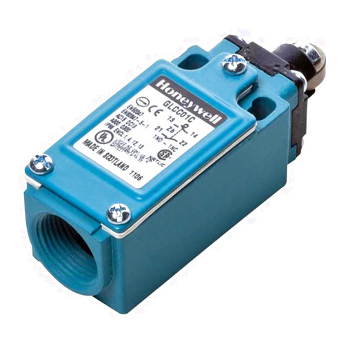 Honeywell - GLCC01B-D1 - Limit Switch, Miniature, Top Plunger, SPDT, 10 A, 300 V, 16 N, GLC Series