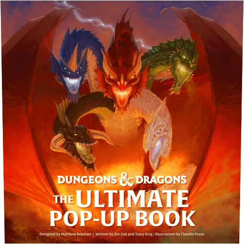 Jim Zub,Stacy King,Matthew Reinhart,Claudio Pozas Dungeons & Dragons: The Ultimate Pop-Up Book (Reinhart Pop-Up Studio): (D&D Books) (Reinhart Studios)