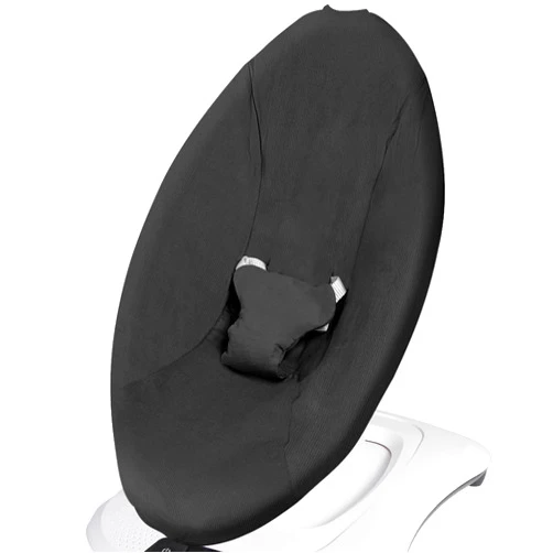 Greuame Baby Swing Cover - Compatible with 4moms MamaRoo 4 Old Model Before 2022 - Soft & Breathable Fabric, Machine Washable, Perfect for Baby & Newborn (Cover Only) Black