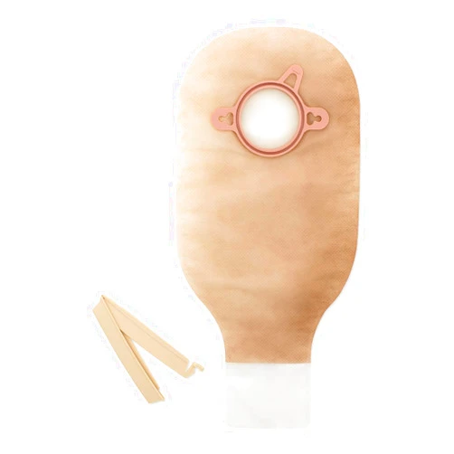 New Image HOLLISTER Pouch Ostomy Drain Two-Piece 21/4 Flange (#18103, Sold Per Box)