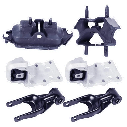 GEUMRI Engine and Transmission Motor Mount Fits Chevrolet Venture Uplander & Buick Terraza & Saturn Relay, 6-PC Set, Replace A2900 A2906 A2899 A2818