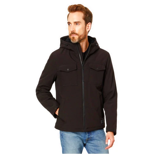 Levi's Men's Soft Shell Hooded Storm Coat (Regular & Big & Tall Sizes)