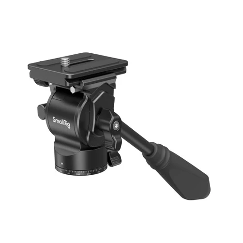 SmallRig Selection SmallRig Tripod Fluid Head Pan Tilt Head with Quick Release Plate for Arca Swiss for Compact Video Cameras and DSLR Cameras -3259B