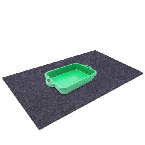 Meitola Cleanable Floor Oil Spill Mat, Oil Absorbing pad Durable Protective Surface Can be Used for car Oil Change (46in×36in)