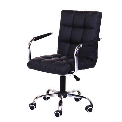 Namzia Office Desk Chair, Rolling Chair Soft Computer Chair, Ergonomic Office Chair (Black)