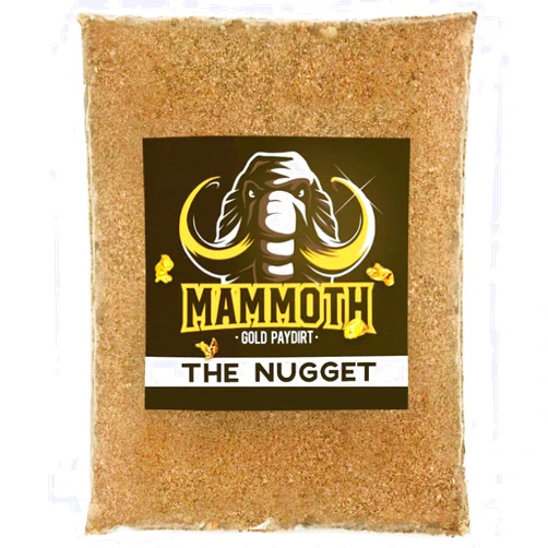 Mammoth Paydirt Mammoth Gold Paydirt 'THE NUGGET' Panning Pay Dirt Bag - Gold Prospecting Concentrate