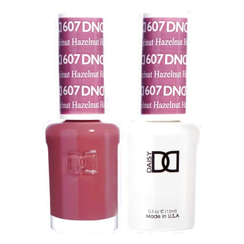 Generic DND GEL POLISH AND NAIL POLISH DUO SET-HAZELNUT 607
