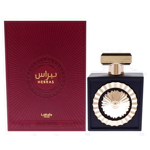 Lattafa Perfumes Nebras for Unisex Eau de Parfum Spray, 3.4 Ounce