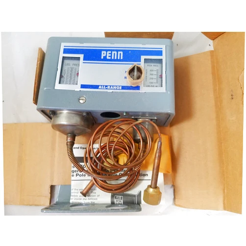 Johnson Controls P70MA-1C Micro-Set Control for Non-Corrosive Refrigerants, Single-Pole, Single-Throw, 100 to 500 psi High Pressure Side, Low Cut-Out, 36