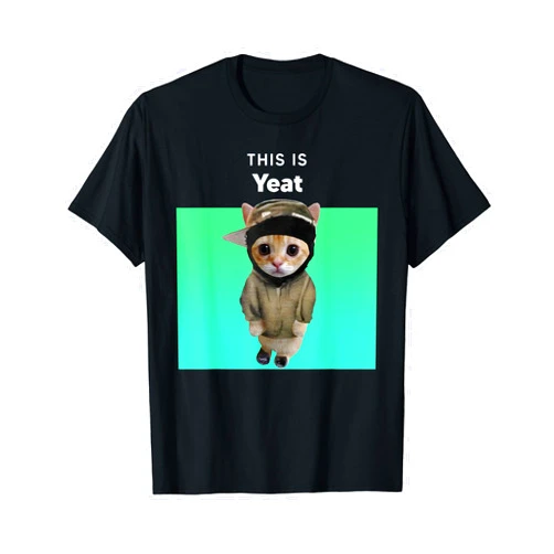 This Is Yeat Cute Cat Adorable Feline Kitten Lover T-Shirt
