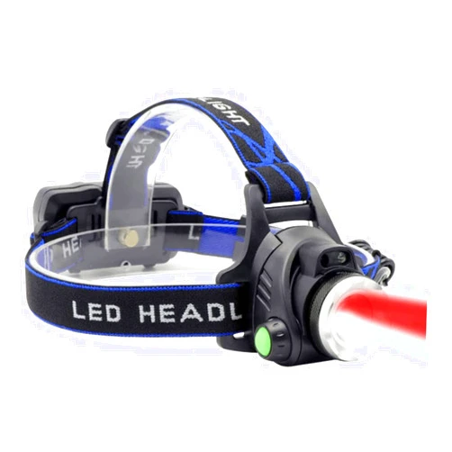 PANKERS LED Headlamp Flashlight, Head Lamp with Red Light & White Light, Waterproof Head Lamp for Running, Camping, Hiking, Climbing, Fishing