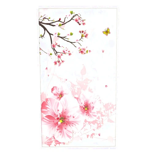 COVASA Cherry Blossoms Hand Towels for Bathroom Set of 2 Watercolor Spring Pink Floral Flower Branch Soft Absorbent Small Decorative Bath Towel Kitchen Dish Guest Towel for Spa 15.7