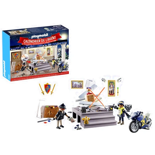 Playmobil Advent Calendar - Police Museum Theft
