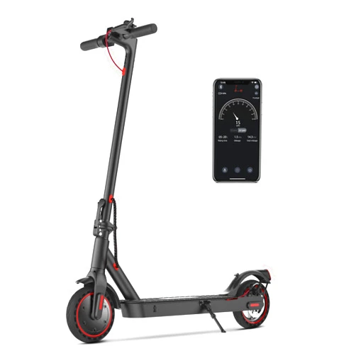 iScooter Electric Scooter, 25/22/18 Miles Range, 25/19/15.6 MPH Top Speed, 800W/500W/350W Foldable Commuting Electric Scooter with Double Braking Systems and APP for Adults and Teens