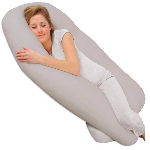 Leachco Back 'N Belly Chic, Moonstone Gray