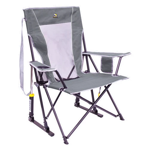 GCI Outdoor Comfort Pro Rocker Outdoor Rocking Chair with Beverage Holder