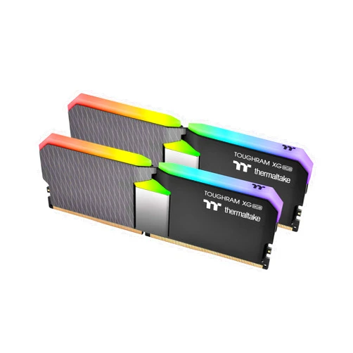 Thermaltake TOUGHRAM XG RGB DDR4 4400MHz 16GB (8GB x 2) 16.8 Million Color RGB Alexa/Razer Chroma/5V Motherboard Syncable RGB Memory R016D408GX2-4400C19A