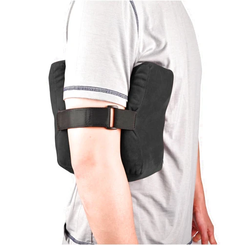 Sajeure Rotator Cuff Pillow for Shoulder Pain Relief - Post Shoulder Surgery Pillow, Shoulder Pillow for Shoulder Pain Side Sleeper, Shoulder Pain Relief Pillow, Arm Support Pillow After Surgery, Black