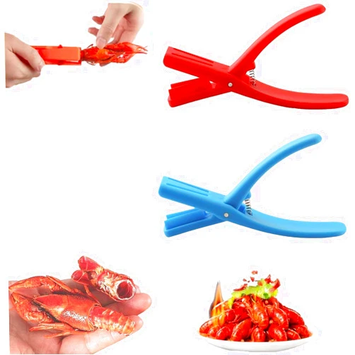 Generic 2Pcs Crawfish Peeler, Crawfish Shucker, Crawfish Sheller Tool for Peeling Cooked Shrimp Tails, Portable Crawfish Peeling device, Household Restaurant Easily Remove (2)