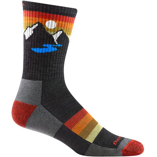 Darn Tough Vermont Sunset Ridge Crew Lightweight with Cushion Sock