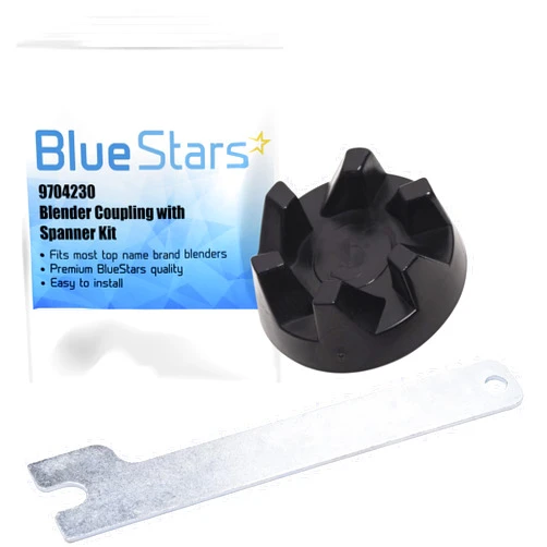 BlueStars Ultra Durable 9704230 Blender Drive Coupler with Spanner Kit Replacement Parts by BlueStars Easy to Install Exact Fit for KitchenAid KSB5WH KSB5 KSB3 Blenders Replaces WP9704230VP WP9704230
