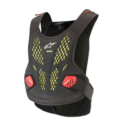 Alpinestars 6701819-143-M/L Sequence Chest Protector Black/Red Md/Lg