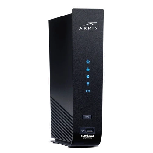 ARRIS Surfboard SBG7400AC2-RB DOCSIS 3.0 Cable Modem & AC2350 Wi-Fi Router , Approved for Comcast Xfinity, Cox, Charter Spectrum & more , Four 1 Gbps Ports , 800 Mbps Max Internet Speeds,- REFURBISHED