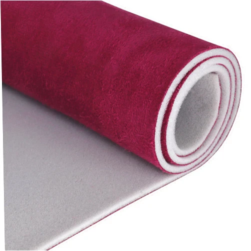 4Bang 8ftx5ft Burgundy Car Headliner Material Suede Headliner Fabric with 3/16inch Foam Backing Durable Microsuede Wrap Soft and Elastic for Most of The Cars,RV,SUV,Trucks,Boats (97inchx60inch)