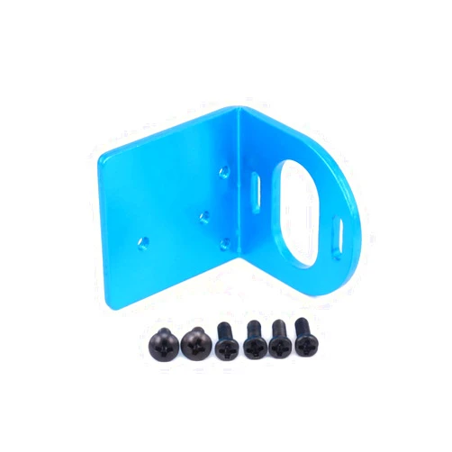HobbyCrawler Adjustable 540 Motor Mounting Mount Fixed Bracket Holder for Wltoys 1/12 12428 12423 12628 FY01/02/03/04/05 Desert Buggy Short Course RC Car Upgrade Parts(Blue)