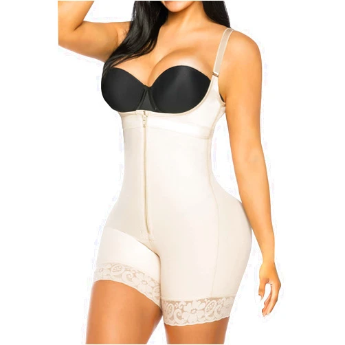 YIANNA Fajas Colombianas Shapewear for Women Postpartum Tummy Control Body Shaper Butt Lifter Bodysuit