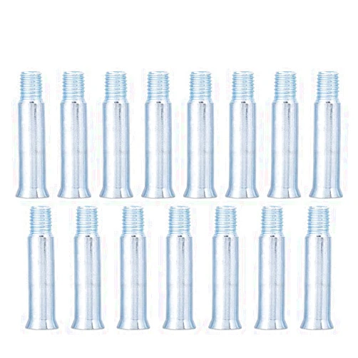 VGEBY 15pcs Inline Skate Axle, Wheel Screw Bolt Fittings Inline Skating Replacement (35mm) Axle Bolts