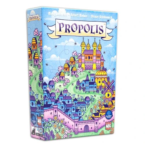 AEG & Flatout Games | Propolis - Big Engine Building Worker Placement Strategy Game in a Small Box | Deploy Bees, Build Hives | Ages 10+ | 1-4 Players