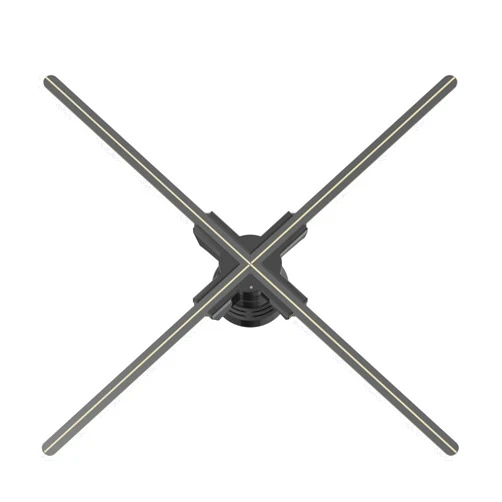 YSTEROKS 4-Blade 3D Hologram Fan Display, 45cm (17.7
