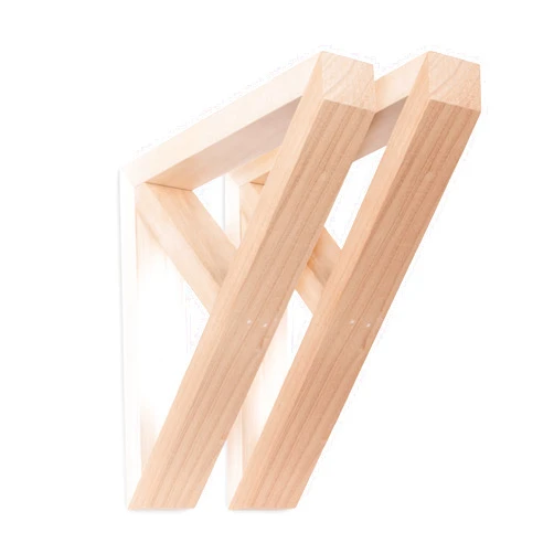 WADDELL Farmhouse Angle Bracket (2 Count, Medium) | 9