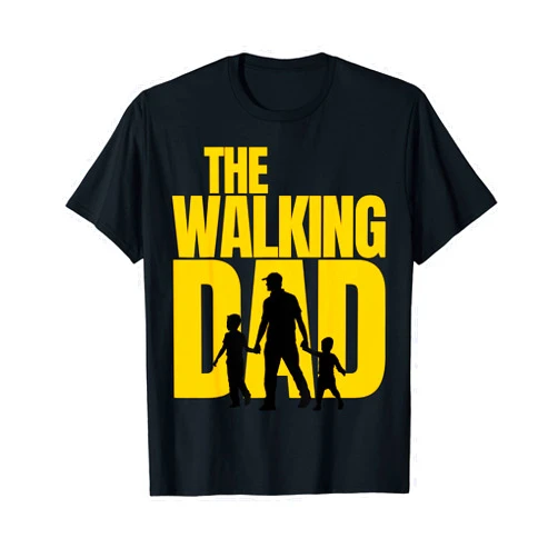 Walking Dad - Papa Papi Vater Vatertag Geschenk The Walking Dad - Papa Dad Father's Day Gift T-Shirt