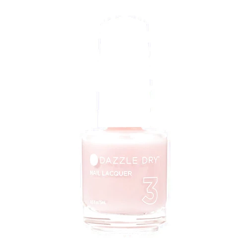 Dazzle Dry Nail Lacquer (Step 3) - Peacefully Me - A sheer pale pink with warm undertones. (0.5 fl oz)