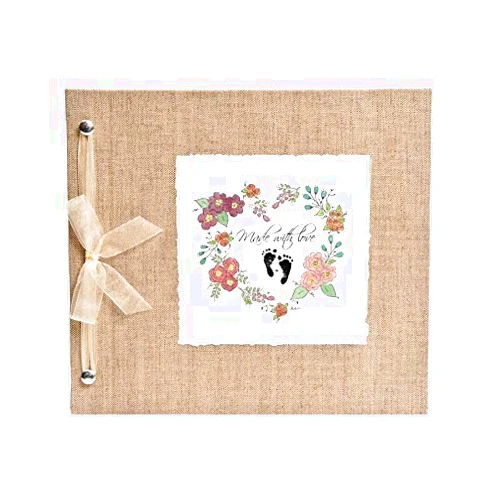 Hugs and Kisses XO Pregnancy Journal, Diary and Planner for Expecting Mothers. Heart Wreath. Beautiful and Unique Gift for Moms