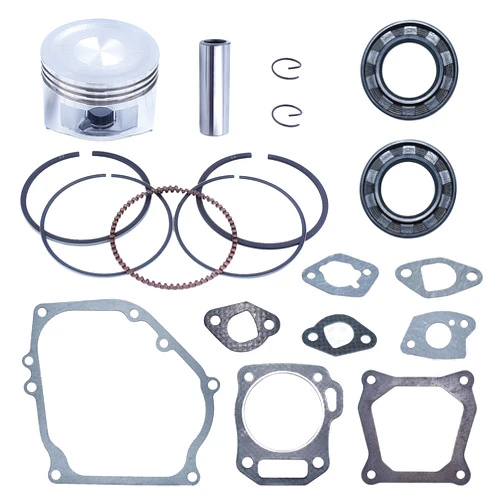 HAISHINE 68mm Piston Rings Gasket Oil Seal Rebuild Kit for Honda GX160 GX200 168F 5.5/6.5HP 2-3.5kw Gasoline Generator Trimmer Engine