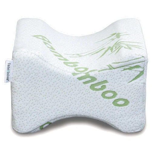 InteVision Knee Pillow - Provides Optimal Spinal Alignment to Help Reduce Lower Back, Leg, Hip, Ankle, or Joint Pain