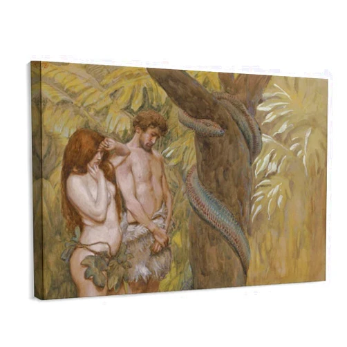 HIUBVCMML French Artist James Tissot Vintage Painting Art Realistic Poster (1) Wall Poster Art Canvas Printing Gift Office Bedroom Aesthetic Poster 16x12inch40x30cm Frame-style