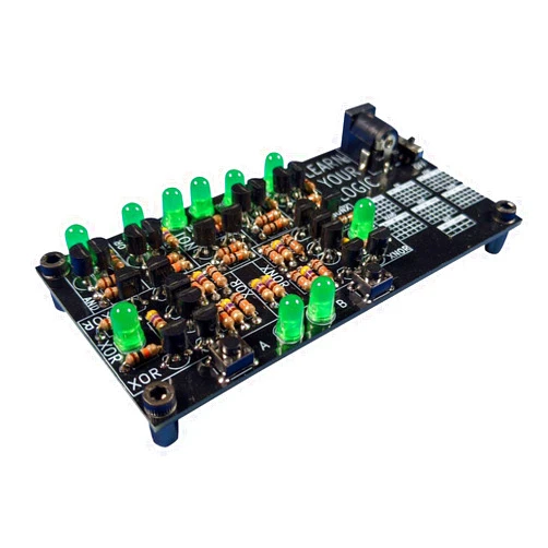 ELearnTronics Advanced Learning Board: Logic Gates | Practice Soldering & Learn Electronics