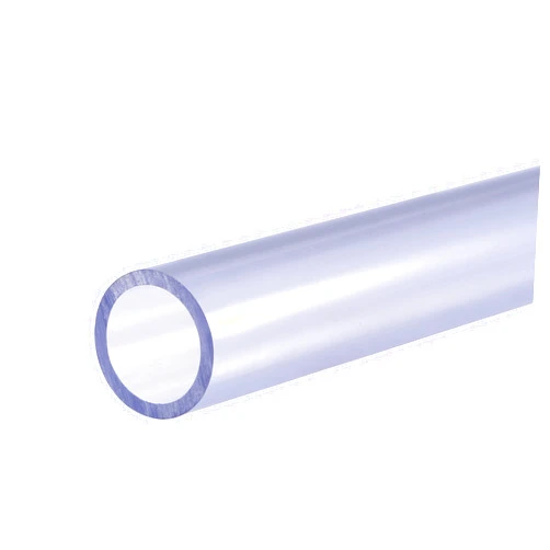 MECCANIXITY PVC Rigid Round Pipe 20mm ID 25mm OD 200mm High Transparency for Water Pipe, Aquarium, Fish Tank