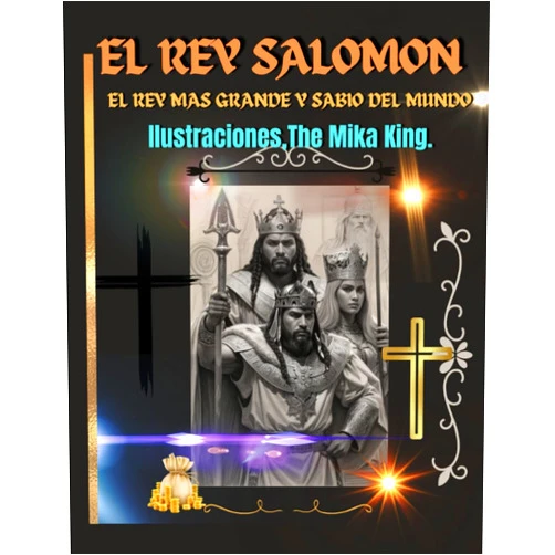 El Rey Salomon,The Mika King,Michael Spehner Ortiz,The Mika King El Rey Salomon El Rey Mas Grande y Sabio Del Mundo: El Rey Salomon,Ilustraciones The Mika King (Spanish Edition)