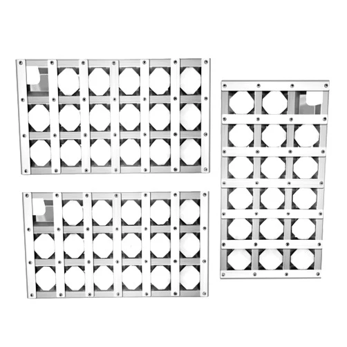 NEURARC 80543 90189 Briquette Tray Assembly for Lynx Grill Replacement Parts,3 Pack Heat Plates Tent Shield for Lynx L36, L42, L54 Grill Parts with Ceramic Rods