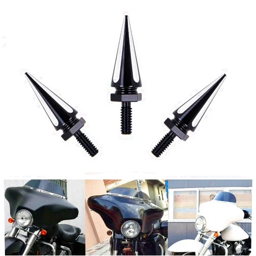 CWXEDN FLHX Street Glide Fairing Bolts Windshield Trim Spikes Screws Bolts Kit Compatible with 1996-2013 Harley Touring Ultra Limited Electra Glide Street Glide FLHX