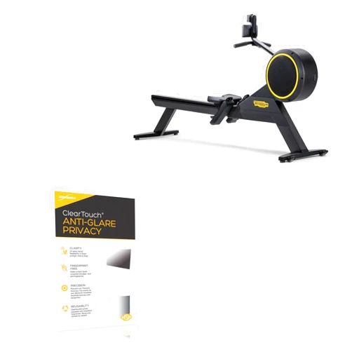 BoxWave Screen Protector Compatible with Technogym Skillrow - ClearTouch Anti-Glare Privacy (2-Pack), Privacy Screen Protector Flexible Film Anti-Glare