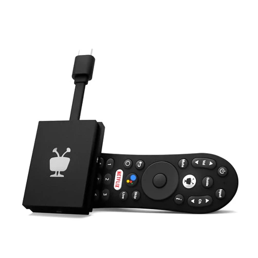 TiVo Stream 4K – Every Streaming App and Live TV on One Screen – 4K UHD, Dolby Vision HDR and Dolby Atmos Sound – Powered by Android TV – Plug-In Smart TV, One size